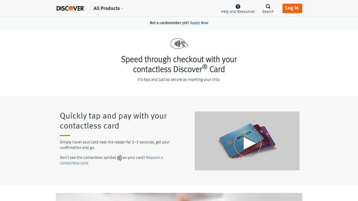 Contactless | Discover